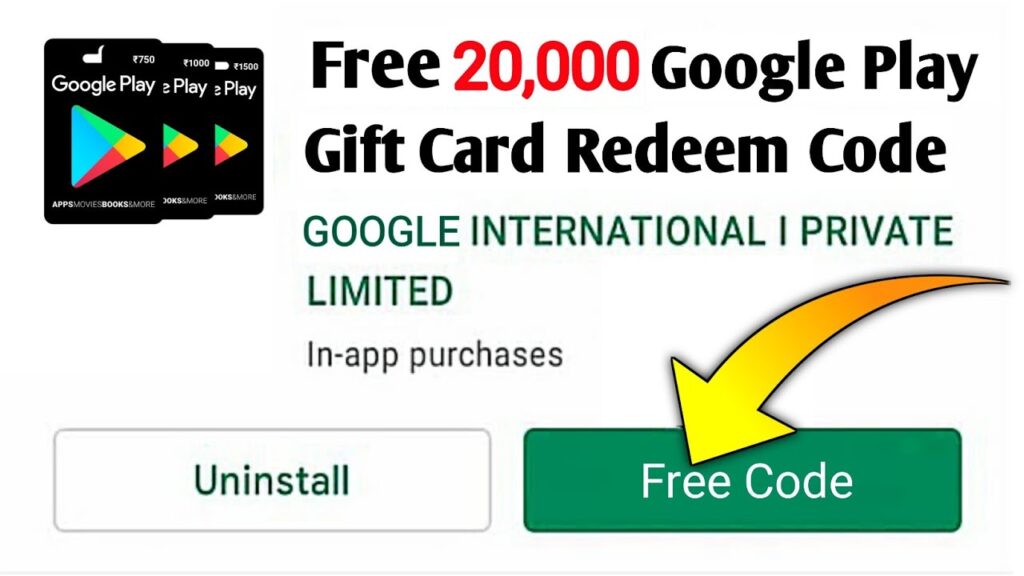 Get Free Google Play Gift Cards 2024